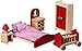 Dollhouse Furniture - Dollhouse Accessories - Wooden Dollhouse Furniture Set by Dragon Drew (Bedroom Set)