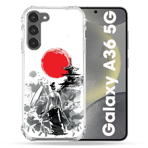 Coque Samsung A36 5G Voyage Japon Femme évite les bris d'écran