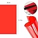 Christmas Gel Filter, 12 Pcs Transparent Lighting Color Filter, Transparent Plastic Colored Overlays, High Light Transmission Correction Gel Filter for Lighting Reading Photography Craft,11x8.5 inch