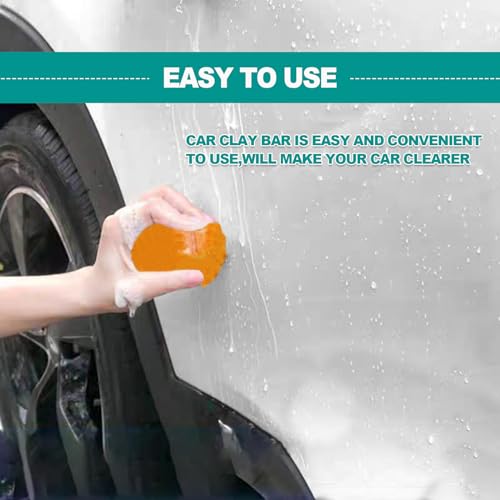 4er Pack 100g Car Clay Bar Auto Detailing Magic Clay Bar für Autowäsche Auto BLAU - Bild 17 von 22