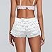 NVRENJIA Women Y2K Lolita Bloomers Lace Mesh Ruffle Fairy Short Sexy Layered Pettipants Coquette Boy Shorts (US, Alpha, Medium, Regular, Regular, White)