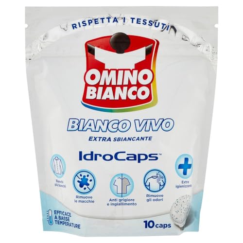 Omino Bianco Bianco Vivo Extra Blanqueante Hydro Caps 200g