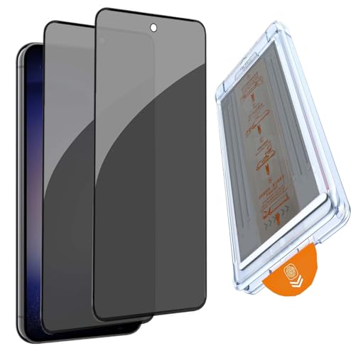 Verre trempé anti-espion S23 : Lot de 2 protections 28° avec kit de pose sans poussière