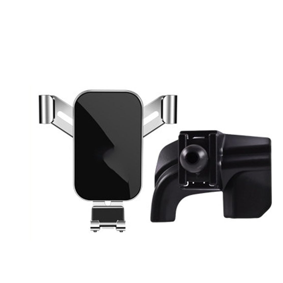 DHBZNB Car phone holder,Compatible with Volvo XC40 2020–2024,Auto Parts,silver