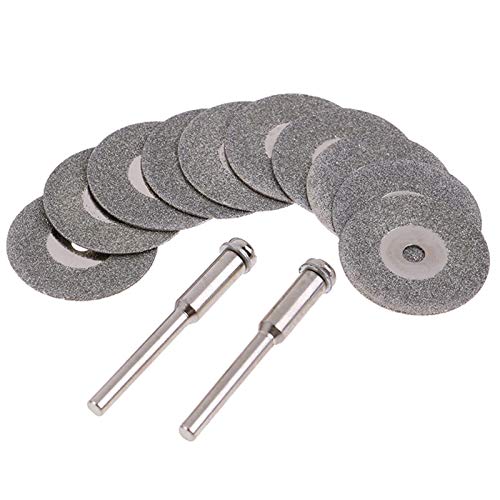 TLVFRTGYN Cutting Wheel, Industrial Diamond Cut Off Wheels 22mm 10 Pcs for Rotary Power Tool