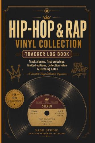 Hip-Hop & Rap Vinyl Collection Tracker Log Book: Track albums, first pressings, limited editions, collection value & listening notes. image 2