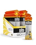 Science In Sport GO Isotonic Energy Gels, Running Gels with 22 g Carbohydrates, Low Sugar, Orange Flavour, 60 ml Per Serving (30 Pack)