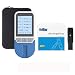 Produktbild Qazxc Blutzuckermessgerät Set, 5 in1 Gesamtcholesterin/High Density Lipoprotein Cholesterin/Triglycerid-Messgerät TC/HDL for Lipid Analyzer (Color : Meter with 10pcs Test)