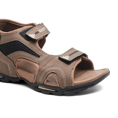 Image of ASIAN Vistara-47 Men's Sandals with Adjustable Straps, Cushioned Footbed & Anti-Skid Sole | Stylish Outdoor Sandals | Lightweight, Ideal for Travel & Beach