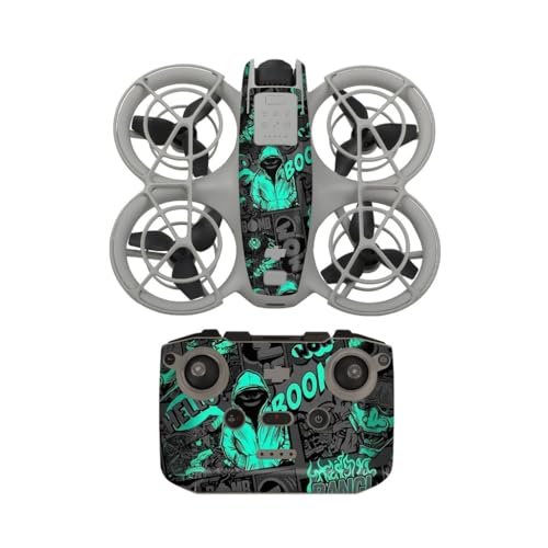 DJYILUF Juego de protectores de pantalla para DJI Neo, pegatinas impermeables para DJI Mavic Neo Drone y mando a distancia (A)