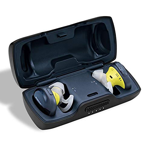 Easy+ Protective Silicone Skin Carrying Case for Bose SoundSport Free Truly Wireless Sport Headphones, Protective Silicone Cover Skin Charging Case, for Bose soundsport Wireless Headphones, Black