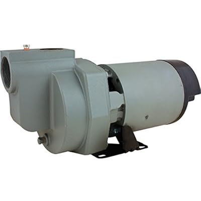 Star Water Systems HSP15P1 1-1/2 HP Self Priming Lawn Sprinkler Irrigation Pump Made with Rugged Cast Iron