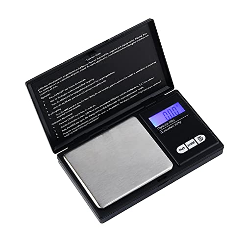 Báscula digital mini de alta precisión 200g/0.01g BestAlice miniatura 5