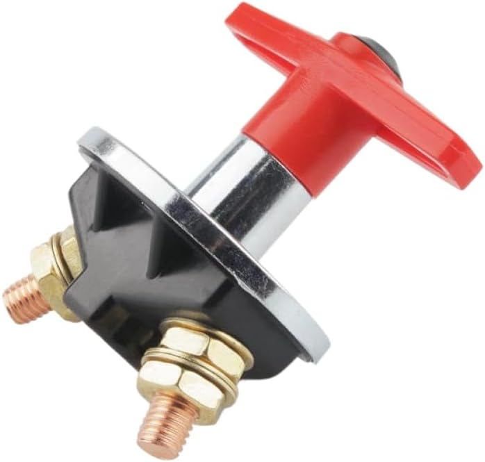 12V 60V 300A 500A Heavy Duty Isolator Switch Compatible With Electrical Systems Fixed Key Cut Off Kill Power Disconnect