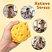 Cheese Squishy,Soft Squishy Cheese Block Squeeze Fidget Toy, Mini Stress Relief Sensory Toy - Fidget Novelty Toy and Gift for Kids and Adults