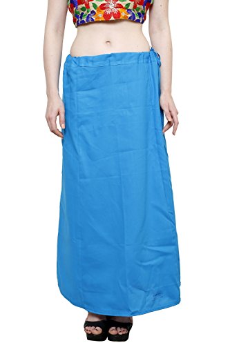 Image of Pistaa's combo of Women's Cotton Best Plain Solid Indian Readymade Inskirt Saree petticoats