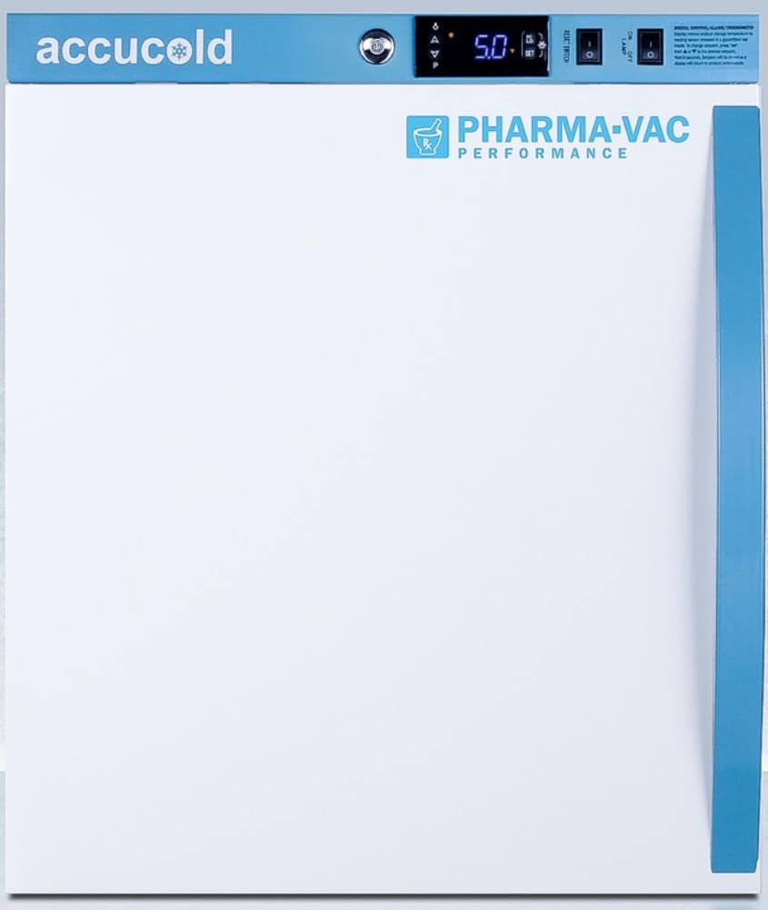 Summit Appliance ARS2PVLHD Performance Series Compact All-Refrigerator, White, Auto Defrost, Left Hand, Password Protection, Adjustable Temperature, Durable Interior, 22.25" H x 18.5" W x 23.25" D