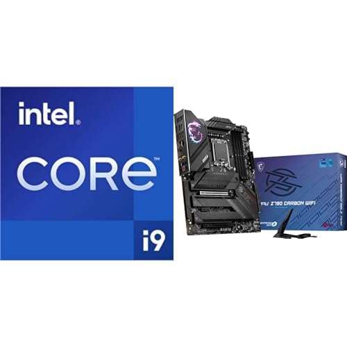 Image of Intel Core i9-12900K Gaming Desktop Processor + MSI MPG Z790 Motherboard