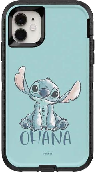 Skinit Decal Phone Skin Compatible with OtterBox Defender iPhone 11 - Officially Licensed Disney Lilo and Stitch Personalities Moods Design