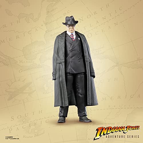 Hasbro F6061 Indiana Jones et Les Aventuriers de l'arche Perdue, Figurine Major Arnold Toth Adventure Series de 15 cm
