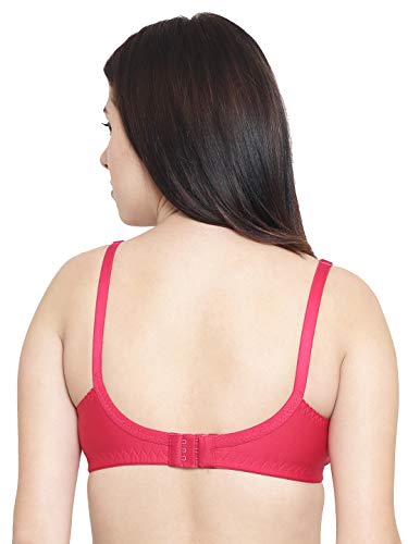 Image of Leading Lady Women's Cotton Non Padded Non Wired Bra (259 Pink 42B)