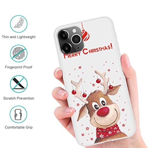 Phoona [2 Pezzi] Natale Cover per Apple iPhone 14