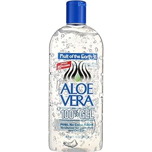 Fruit of the Earth 100% Aloe Vera 12 oz. Gel (Case of 6)