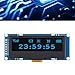 2.23 Inch Display Module Display Terminal 128x32 Resolution Organic Light Emitting Diode Screen Module SSD1305 IICSPI Comm for Smart Home and Industrial Control (MRC162B Blue