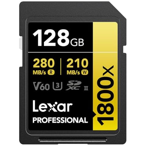Lexar 128GB Professional UHS-II SDXC Memory Card Cover