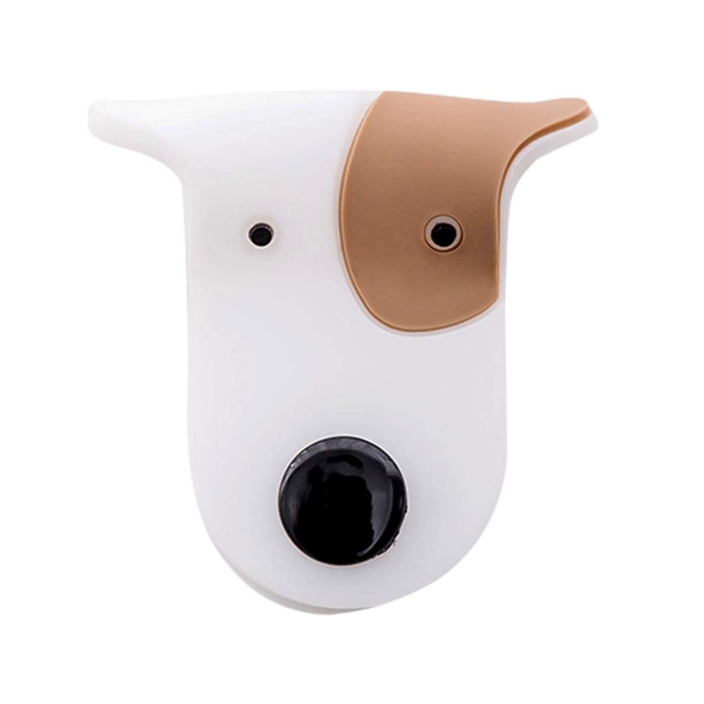 Hemobllo 5pcs Cartoon Dog Headphone Cable Organizer Winder Mini Animal Cable Cord Management Ties for Headset Winders Hide Wires Dog