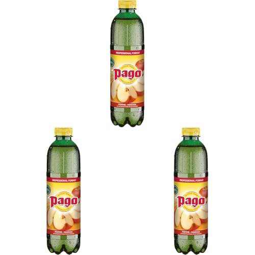 Zumo de Manzana 100% fruta Sin azúcares añadidos 1L - Zumos Pago Especialidades (Paquete de 3)