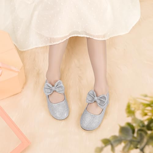 Image of PANDANINJIA Toddler Dress Shoes Flower Girls Ballet Flats