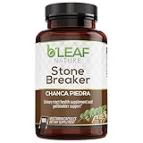 B’Leaf Nature Stone Breaker Chanca Piedra, 100 Capsules, 1000mg – Kidney Support Supplement & Urinary Tract Cleanse – Non-GMO, Vegan, Gluten-Free Vegetarian Capsules - Herbal Kidney Stones Dissolver