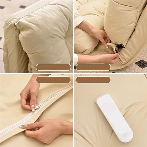 Sillón plegable para el almuerzo con colchón tatami ajustable de estilo sofá perezoso 5
