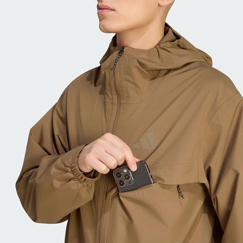 Chaqueta impermeable Terrex contra tormentas cortavientos transpirable de hombre 2