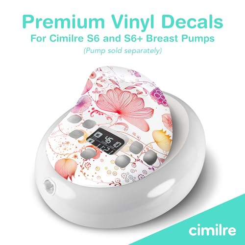 Sticker floral para extractor de leche S6 y S6+ miniatura 2