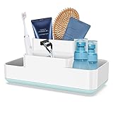 bett für caddy maxi Rutschfester Boden, Badezimmer-Caddy mit gegriffenen Füßen an der Unterseite, kein Verrutschen auch auf nasser Theke, sichere Aufbewahrung.