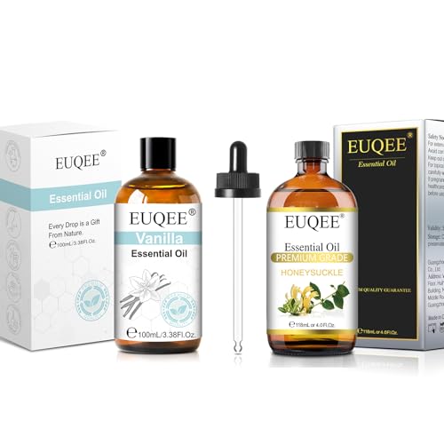 Aceites Esenciales EUQEE Vainilla y Madreselva 100ml y 118ml miniatura 1