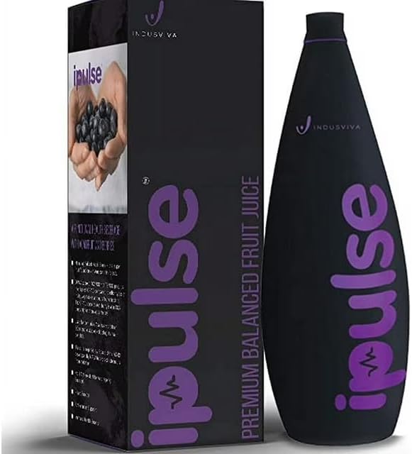Ipulse Premium Balanced Fruit Juice. A Functional Health Beverage With ACAI Fruit Berriesn by Indusviva