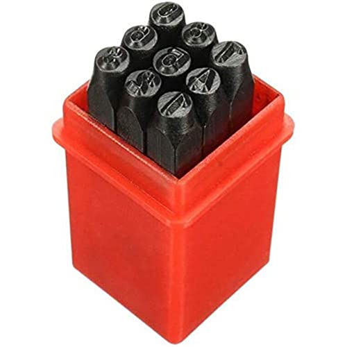 Boxonly 9 6mm io[ ^p`Zbg  fW^R[h At@xbg}[N ԍ 0-9 DIY WG[ Ntgc[