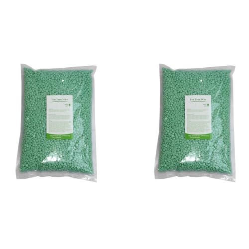 Fnfhsa 2X 500 G de Granos de para Depilación de Cuerpo Completo, Película Caliente, Perlas de Depilatoria para Máquina Calentadora de Estilo 7
