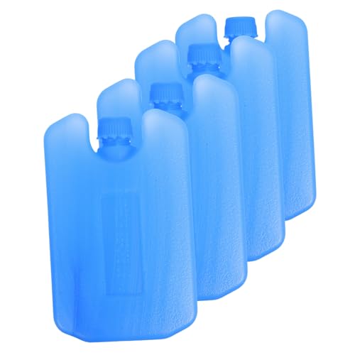 INOOMP Paquetes De 4 Unidades De Bloques De Hielo para Congelador O Bloques De Congelador Bolsa De Hielo De PE Paquete De Hielo para Congelador para Refrigerador Color Azul