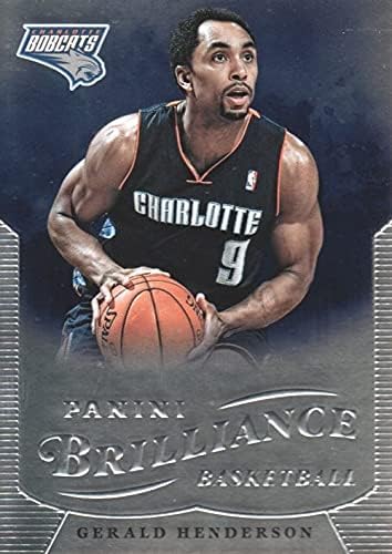 2012-13 Panini Brilliance Basketball #30 Gerald Henderson Charlotte Bobcats