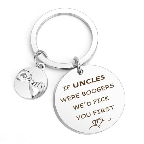 Uncle Birthday Gifts from Niece,Funny Uncle Gifts for Men from Nephew,Best Christmas Secret Santa Birthday Gift for Uncles Thank You Presents Keyring,Fathers Day Xmas Presents for Uncles Dad Grandad