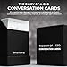 The Diary Of A CEO Conversation Cards by Steven Bartlett - 1st Edition - Scenario Cards, Ice Breakers, Family Conversation Starters, Question for Friends, Adults, and Group Games