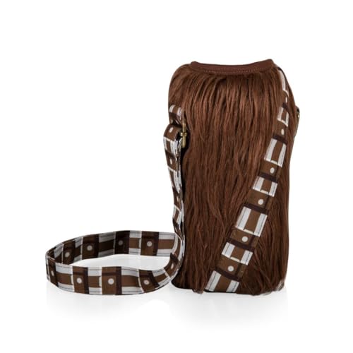ONIVA - a Picnic Time brand Bottle Cooler Star Wars Chewbacca-Enfriador de Botellas, Poliéster, marrón
