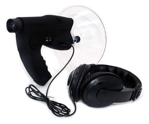 LLHBBSHYYDM Bird Watching Instrument, Sound Amplifier Spy Ear Bionic Listening Device High Definition Generic Telescope, for Birds Listening Telescope