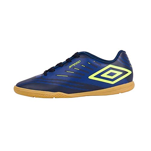 Chuteira Umbro Speed IV Futsal Juvenil Azul