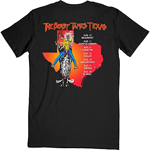 Iron Maiden t-shirt noir The Beast Rockoff Trade vêtement vintage de musique rock