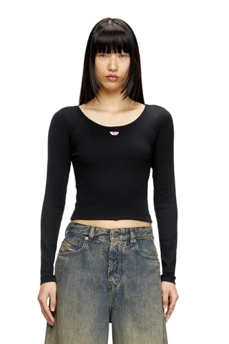 Amazon.co.jp: [ディーゼル] レディース Tシャツ 長袖 T-BALLET-D